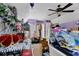 Basement, complete with boxes and an elliptical machine at 524 Lambeth Dr, Hiram, GA 30141