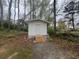 The property includes a practical storage shed for all your outdoor equipment and tools at 920 James Nw Ct, Marietta, GA 30060