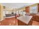 Open kitchen and living room, perfect for entertaining, and stainless steel appliances at 1210 Spring Branch Ct, Lawrenceville, GA 30045