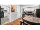 Cozy dining area adjacent to the kitchen, featuring a view into the living room at 1683 Briarcliff Rd # 6, Atlanta, GA 30306