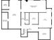 This floor plan showcases a home's first floor, featuring a garage, laundry room, wine cellar, gym, rec room, and storage at 2675 Misty Morning Ln, Roswell, GA 30076