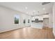 Living space includes a modern kitchen and lots of light at 27 Kensington St, Kingston, GA 30145
