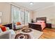 Comfortable bedroom features a decorative rug, and an abundance of natural light at 931 Fairfield Dr, Marietta, GA 30068