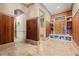 Well-organized mud room with wooden accents and built-in storage for shoes and bags at 931 Fairfield Dr, Marietta, GA 30068