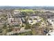 Aerial view of neighborhood surrounded by lush trees and manicured lawns at 4852 Merriman Se Walk # 23, Atlanta, GA 30339