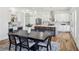 Stylish kitchen features a large island with barstool seating and pendant lighting at 1967 Nash Se Ave, Atlanta, GA 30316