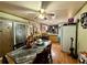 Open concept dining room offering lots of natural light and neutral decor at 6079 Zachary Ct, Norcross, GA 30093