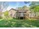 Wooden deck, perfect for outdoor gatherings and activities in a serene setting at 2619 Del Ridge Dr, Douglasville, GA 30135