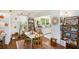 Charming dining room featuring hardwood floors, unique decor, and warm natural light at 323 Fayetteville Rd, Decatur, GA 30030
