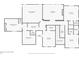 Detailed second-floor plan showcasing the layout of the primary bedroom, Gathering room, and additional bedrooms at 3669 High Green Dr, Marietta, GA 30068