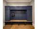Convenient mudroom with custom lockers and ample storage space at 3669 High Green Dr, Marietta, GA 30068