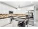 Bright kitchen featuring granite countertops, a center island, and stainless steel appliances at 1191 Crofton Lndg, Suwanee, GA 30024