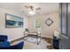 Cozy office with hardwood floors, lots of light and tasteful décor at 1857 Taffeta Trl, Lithonia, GA 30058