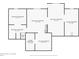 Basement floor plan layout featuring unfinished basement and storage spaces at 1870 Marcia Overlook Dr, Cumming, GA 30041