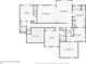 Second floor plan showing a primary bedroom with ensuite bathroom, bedrooms, closets, and laundry room at 1870 Marcia Overlook Dr, Cumming, GA 30041