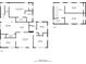 Detailed floor plans of the home showcasing the layout of both floors at 717 Chamberlain Sw Cir, Marietta, GA 30008