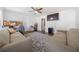 Inviting living room with modern decor, plush seating, hardwood floors, and plenty of natural light at 717 Chamberlain Sw Cir, Marietta, GA 30008