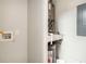A look inside the utility room showcasing the water heater and the air conditioning unit at 13304 Waldrop Cv, Decatur, GA 30034