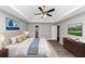 Comfortable main bedroom with hardwood floors and plenty of space at 7746 New Castle Way, Jonesboro, GA 30236