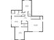 Upstairs floor plan showcasing bedrooms, baths, and a spacious sitting room layout at 20 Rivercreek Xing, Kingston, GA 30145