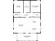 Detailed floor plan showcasing layout of bedrooms, living spaces, and kitchen at 5 Colonial Club Se Dr, Acworth, GA 30102