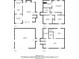 Detailed floor plan showcasing the layout of this house and its total 1377 square feet at 3094 Calumet Nw Cir, Kennesaw, GA 30152