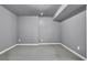 Unfinished basement offers versatile space for customization and ample potential at 4005 Saddlebrook Creek Dr, Marietta, GA 30060