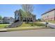 Attractive home with a manicured front yard, mulch, and landscaping creates great curb appeal at 302 Grant Ct, Canton, GA 30114