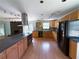 Modern kitchen featuring stainless steel appliances, sleek countertops, and ample cabinet space at 2919 Manitoba Ln, Marietta, GA 30062