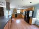Modern kitchen featuring stainless steel appliances, sleek countertops, and ample cabinet space at 2919 Manitoba Ln, Marietta, GA 30062