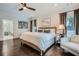 Spacious main bedroom with hardwood floors, neutral decor and ensuite access at 555 E Wesley Ne Rd, Atlanta, GA 30305