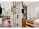 Cozy bedroom featuring an organized closet and plenty of natural light at 737 Barnett Ne St # C4, Atlanta, GA 30306