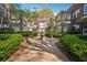 Charming apartment complex with landscaped grounds, creating a welcoming and serene environment at 737 Barnett Ne St # C4, Atlanta, GA 30306