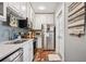 Functional kitchen with stainless steel appliances and ample counter space, ready for cooking at 737 Barnett Ne St # C4, Atlanta, GA 30306