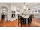 Kitchen with stainless steel appliances, a marble island with seating, and lots of cabinet space at 1450 N Morningside Ne Dr, Atlanta, GA 30306