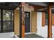 Inviting entrance with a brick facade and black front door at 1934 Pinedale Pl, Decatur, GA 30032