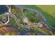 Scenic walking paths wind through the community's landscaped areas and greenspace at 260 Guild Ln, Fayetteville, GA 30214