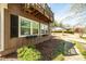 Exterior view featuring flower boxes under windows and a cozy balcony at 53 Weatherstone Pkwy, Marietta, GA 30068