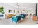 Bright and spacious living room with open floor plan, elegant furniture, and hardwood floors at 2029 Memorial Dr # 32, Atlanta, GA 30317