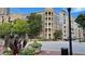 Beautiful apartment building with modern architecture and lush landscaping, creating a visually appealing home at 390 17Th Nw St # 4037, Atlanta, GA 30363