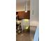 Kitchen countertop with stainless steel sink and modern pendant lighting at 390 17Th Nw St # 4037, Atlanta, GA 30363