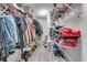 Spacious walk-in closet with shelving, hanging racks, and space for shoe storage at 5 Burns View Ct, Lawrenceville, GA 30044