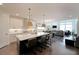 A bright, open kitchen flows into the dining and living areas at 518 Newstead Way, Woodstock, GA 30188