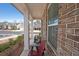 Porch with chairs and view of street at 518 Newstead Way, Woodstock, GA 30188