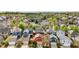 Aerial view of the neighborhood showcasing the density of homes and green spaces at 9942 Ashton Old Rd, Douglasville, GA 30135