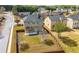 Large, fenced backyard offering ample space for recreation and relaxation in a residential setting at 3750 Lake Haven Way, Atlanta, GA 30349
