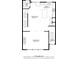 Floor plan of the house showing kitchen, dining, and living room layouts at 482 Pearl Cove Ct, Atlanta, GA 30350