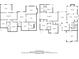 Detailed floor plan showcasing the layout of this two-story home, with room dimensions and total square footage at 4162 Crowder Nw Dr, Kennesaw, GA 30152