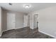 Spacious bedroom with hardwood floors and access to the bathroom at 310 Ashigan St, Union City, GA 30291