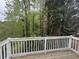 View from balcony of backyard trees at 470 Teal Ct, Roswell, GA 30076